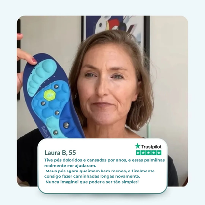 ReliveX™ Palmilhas Magnéticas