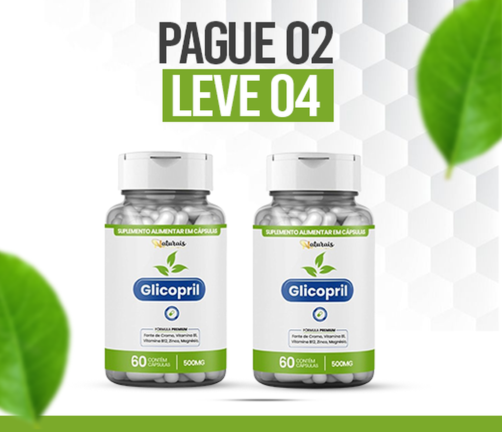 Glicopril - 60 Cápsulas