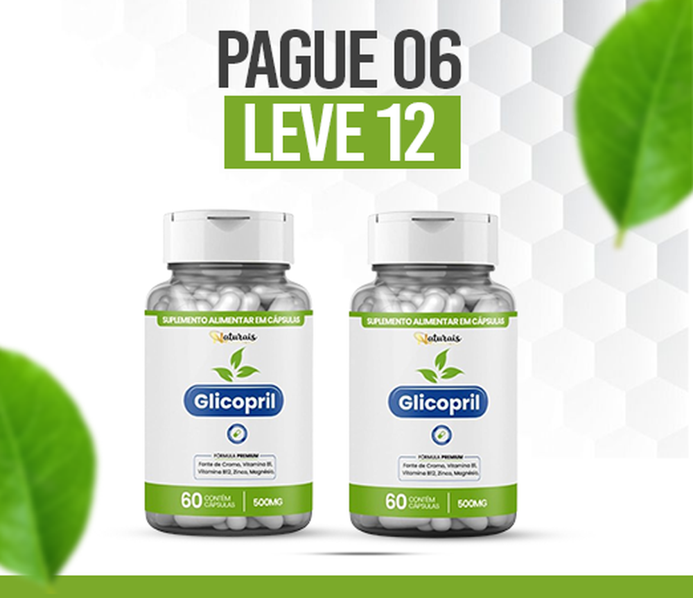 Glicopril - 60 Cápsulas